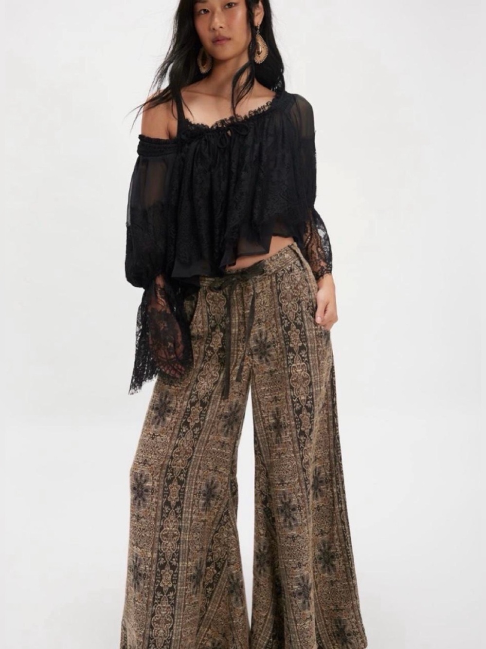 Free People Dahlia Wide Leg Pants 
New with Tags  size 2 Palazzo Gorgeous